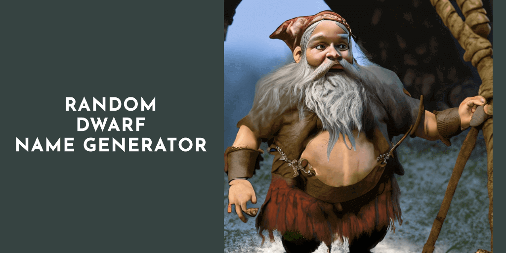 Random Dwarf Name Generator