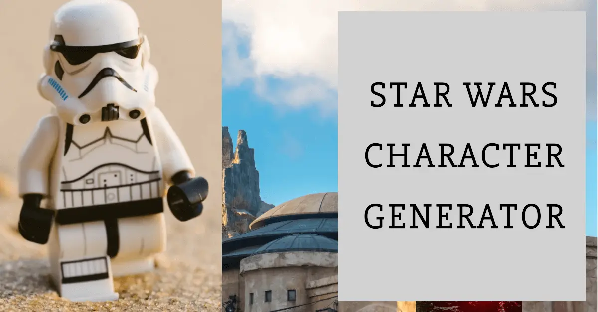 Star Wars Character Generator